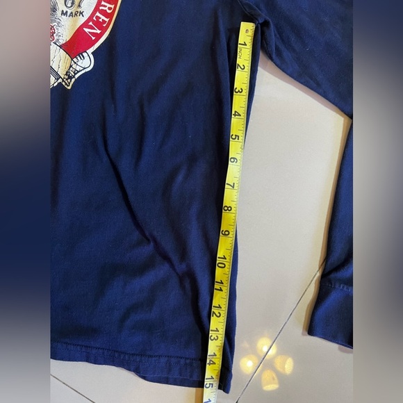 Vtg POLO by Ralph Lauren Men Green Crewneck Long Sleeve Tee Sz L Bleecker Deer - Picture 12 of 16